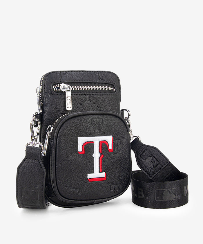 MLB Texas Rangers Mini Crossbody Bag for Women - Stylish Baseball Fan Purse for Games, Travel & Everyday Use