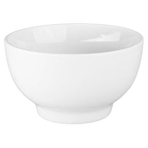 Premium White Porcelain Bowl Set - Elegant & Durable Dinnerware for Soup, Salad, Cereal - Perfect for Home Dining, Restaurants & Gifts