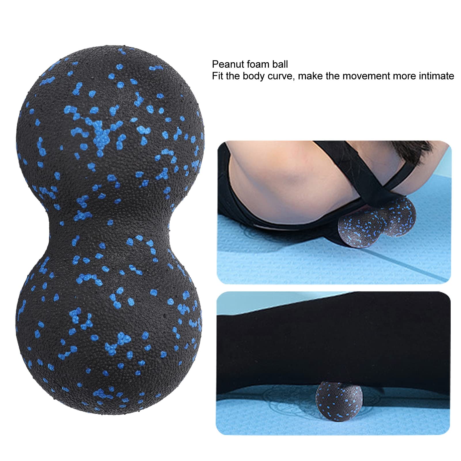 Premium Fascia Roller Set - Deep Tissue Muscle Massage Roller with Lacrosse Ball & Foam Roller for Myofascial Release, Pain Relief & Recovery - Perfect for Gym, Yoga & Post-Workout Recovery
