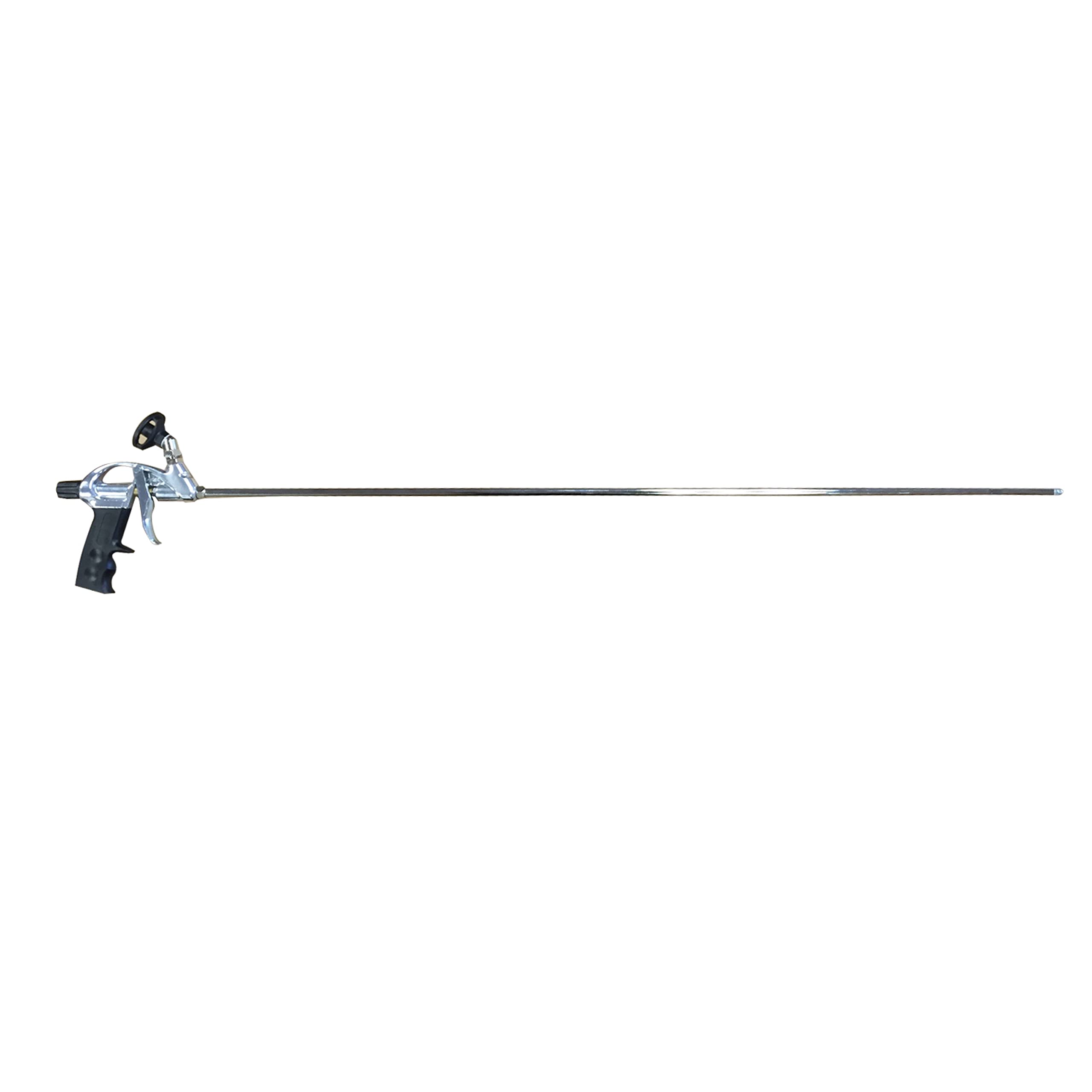 F61060 Polyurethane Spray Foam Gun with 39-inch (100 cm) Barrel - Ergonomic Design for Subfloors & Hard-to-Reach Areas - Compatible with Most Spray Foam Cans - Perfect for Insulation, Sealing Gaps & DIY Home Improvement Projects