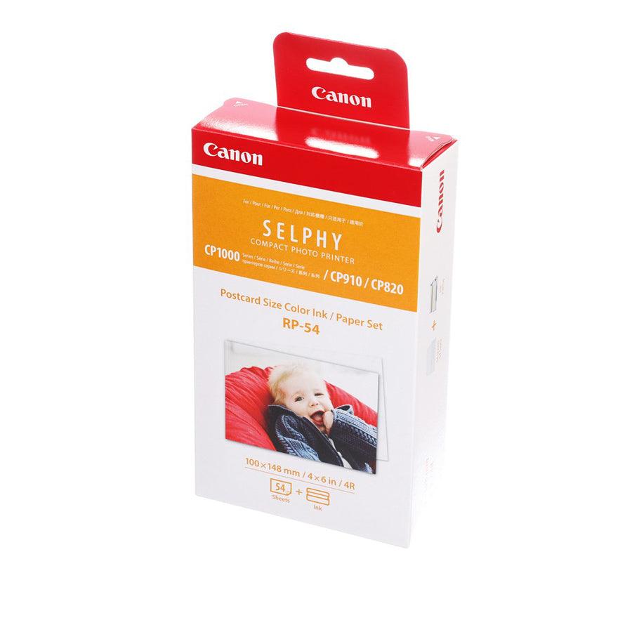CANON RP 54 Color Ink & Paper Set (4R) for Canon Printers - High-Quality Photo Printing at Home | Perfect for Family Photos, Scrapbooking & Craft Projects