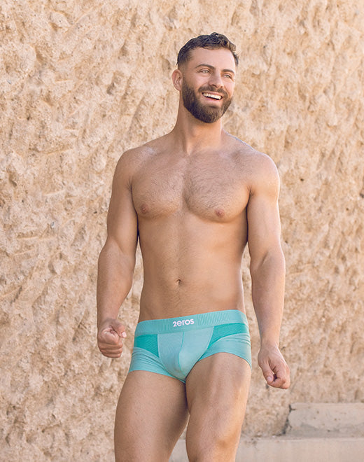 2Eros Aktiv Hermes Trunk Underwear for Men - Premium Comfort Boxer Briefs - Ideal for Gym, Travel & Everyday Wear