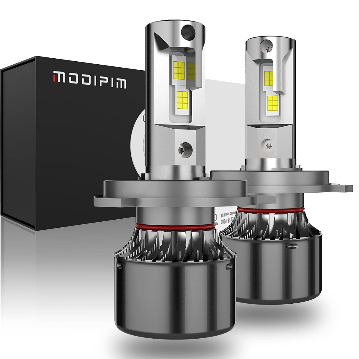 MODIPIM H4 LED Headlight Bulbs 12000LM Super Bright - Car & Truck Upgrade