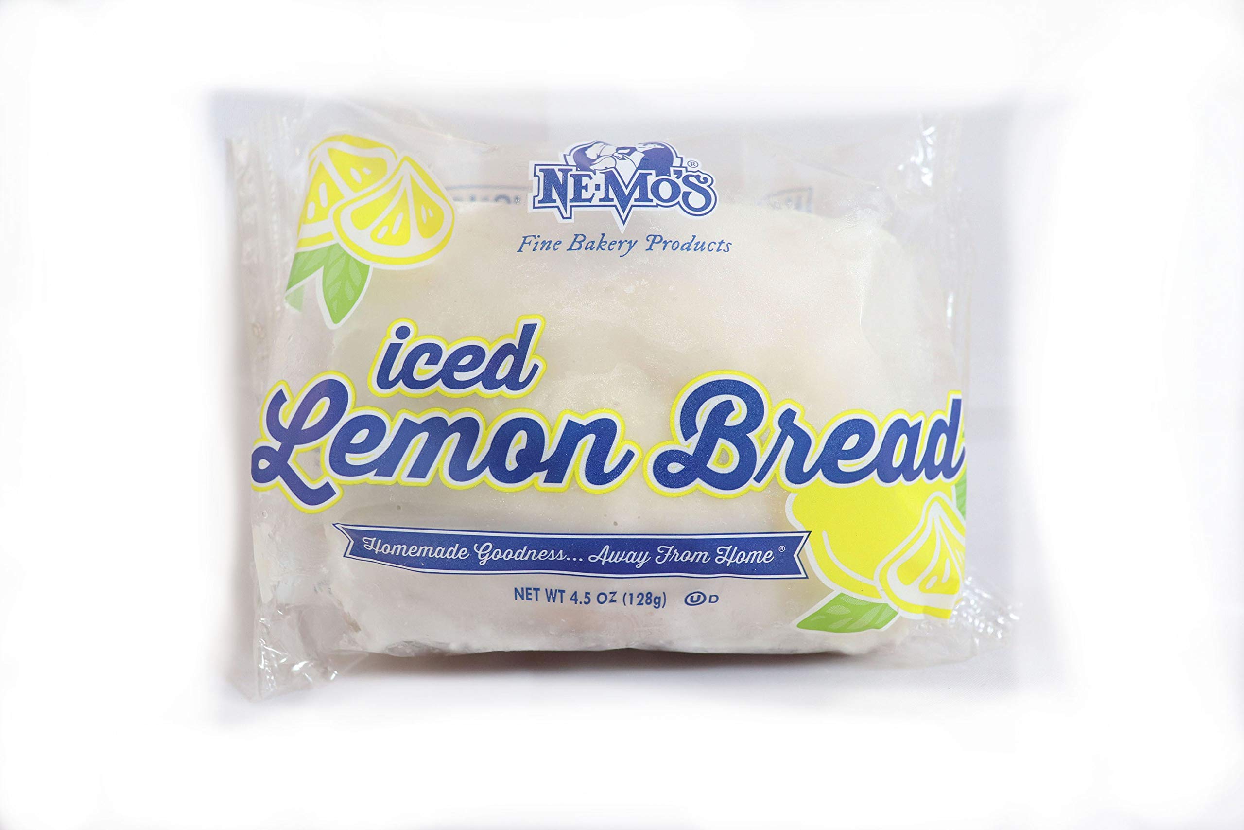 Ne-Mo's Bakery Iced Lemon Loaf Bread - 12 Pack | Moist & Zesty Lemon Pound Cake | Perfect for Breakfast, Tea Time & Gift Giving
