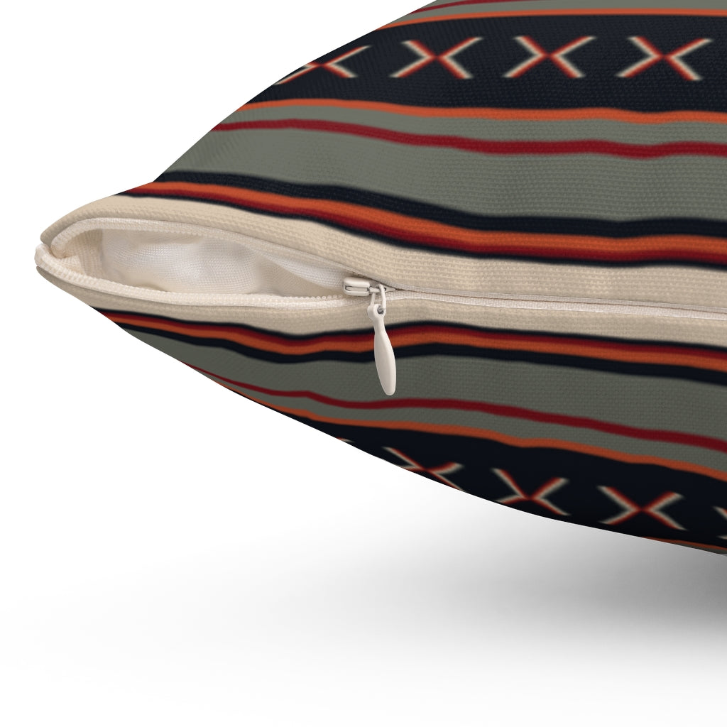 Southwestern Throw Pillow - Mohave Desert Design, Soft Spun Polyester Square Cushion for Sofa, Bed & Home Decor | Perfect for Boho, Farmhouse & Western Style Living Rooms