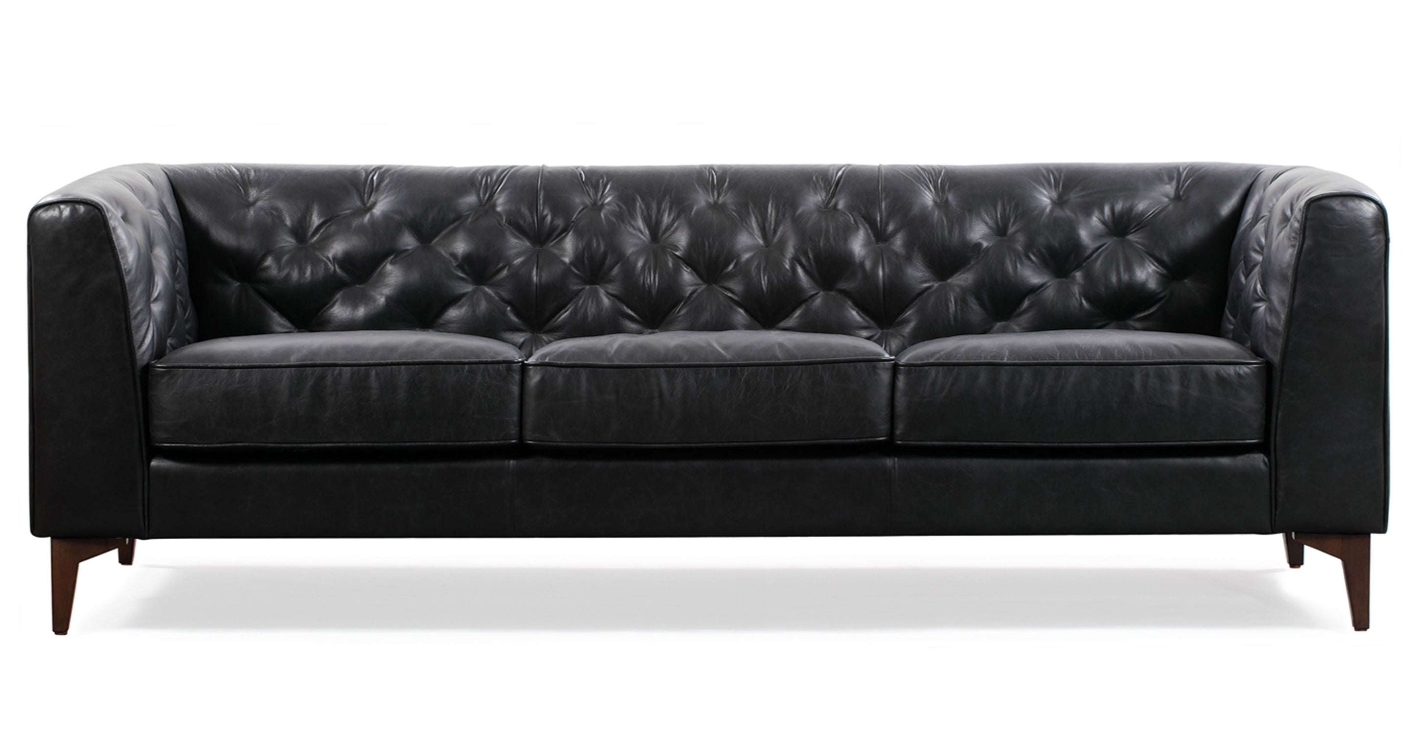 Essex Sofa - Modern Comfortable Couch for Living Room, Lounge & Office - Upholstered Fabric Sectional with Sturdy Frame - Perfect for Relaxing, Entertaining & Small Spaces