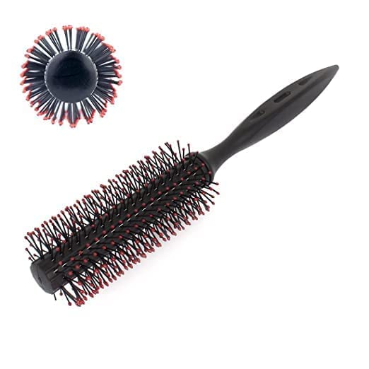 Lusty Soul Premium Unisex Round Roller Hair Brush & Comb Set (2-Piece) for All Hair Types - Perfect for Styling, Detangling & Salon-Quality Blowouts at Home