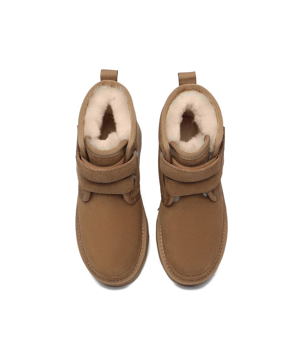 Women's Anya Platform UGG Boots - Winter Snow Boots with Fur Lining, Comfortable & Warm for Cold Weather - Perfect for Snow Days, Outdoor Activities & Casual Winter Fashion