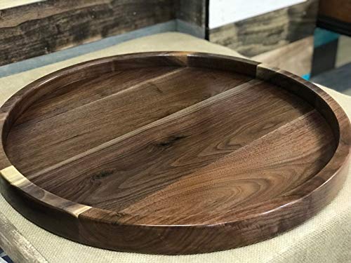 Premium Walnut Wood Charcuterie Board Set - Rustic Cheese Platter & Serving Tray for Entertaining, Wine Pairing, and Charcuterie Displays - Perfect for Parties, Weddings, and Gourmet Cheese Presentation