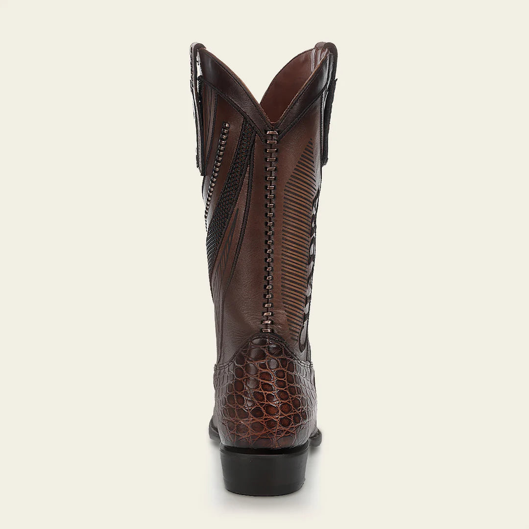 Premium Men's Cuadra Special Edition Honey Dress Cowboy Alligator Leather Boots 2H56AL - Western Fashion for Rodeo, Country Dance & Special Occasions