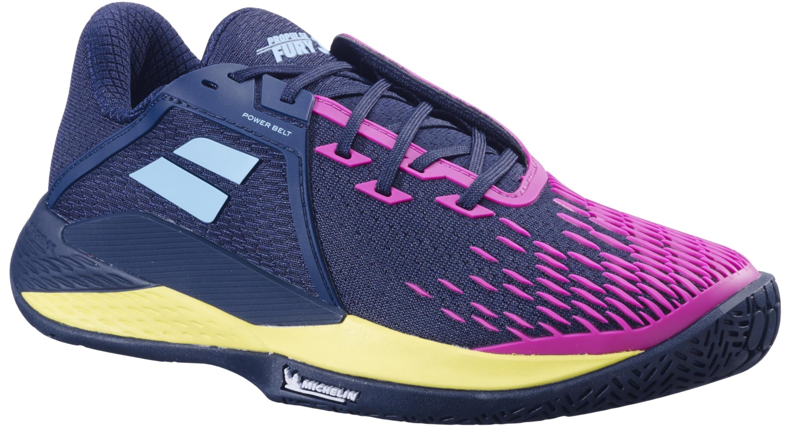 Babolat Men's Propulse Fury All Court Tennis Shoes - Lightweight Performance Sneakers for Hard Court & Clay - Perfect for Competitive Play & Training Sessions