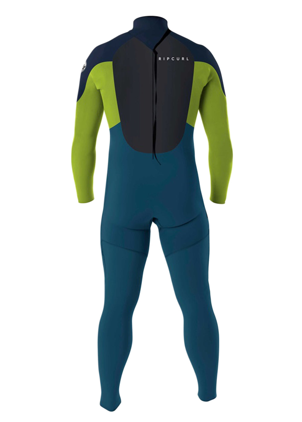 Rip Curl Boys Omega 4/3mm Back Zip Steamer Wetsuit for Kids - Warm & Flexible Neoprene Surfing Suit - Perfect for Cold Water Surfing, Diving & Water Sports