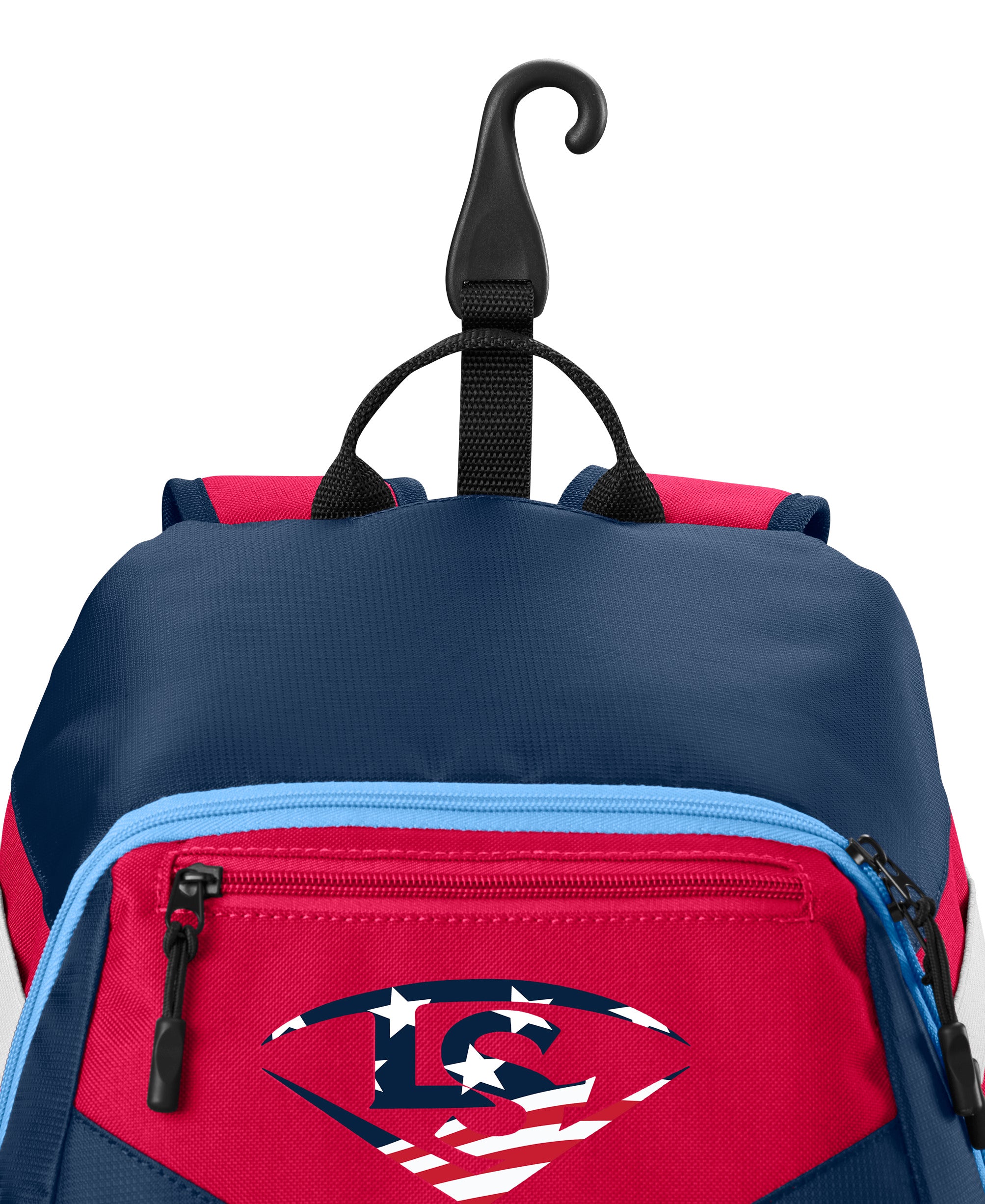 Louisville Slugger Genuine V2 Youth Baseball Backpack - Lightweight Durable Stick Pack for Kids & Teens - Perfect for School, Sports Practice & Travel