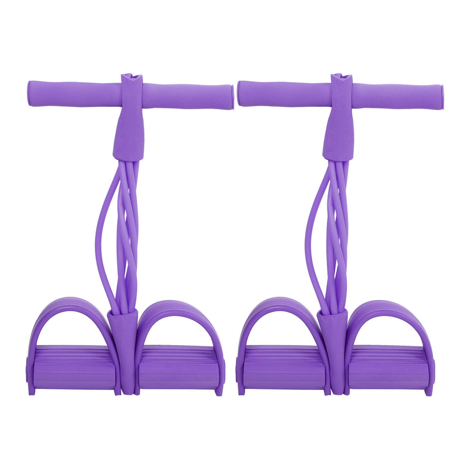 Elastic Pull Rope - Premium Fitness Equipment for Sit Up Training, Core Workouts & Strength Exercises | Indoor & Outdoor Use | Purple Resistance Band for Home Gym, Yoga, CrossFit & Physical Therapy