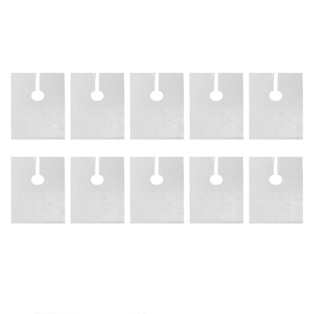 50pcs Disposable Hairdressing Capes - Waterproof Plastic Haircut Styling Bibs & Barber Shawls for Salon & Home Use - Perfect for Haircuts, Coloring, Styling & Grooming