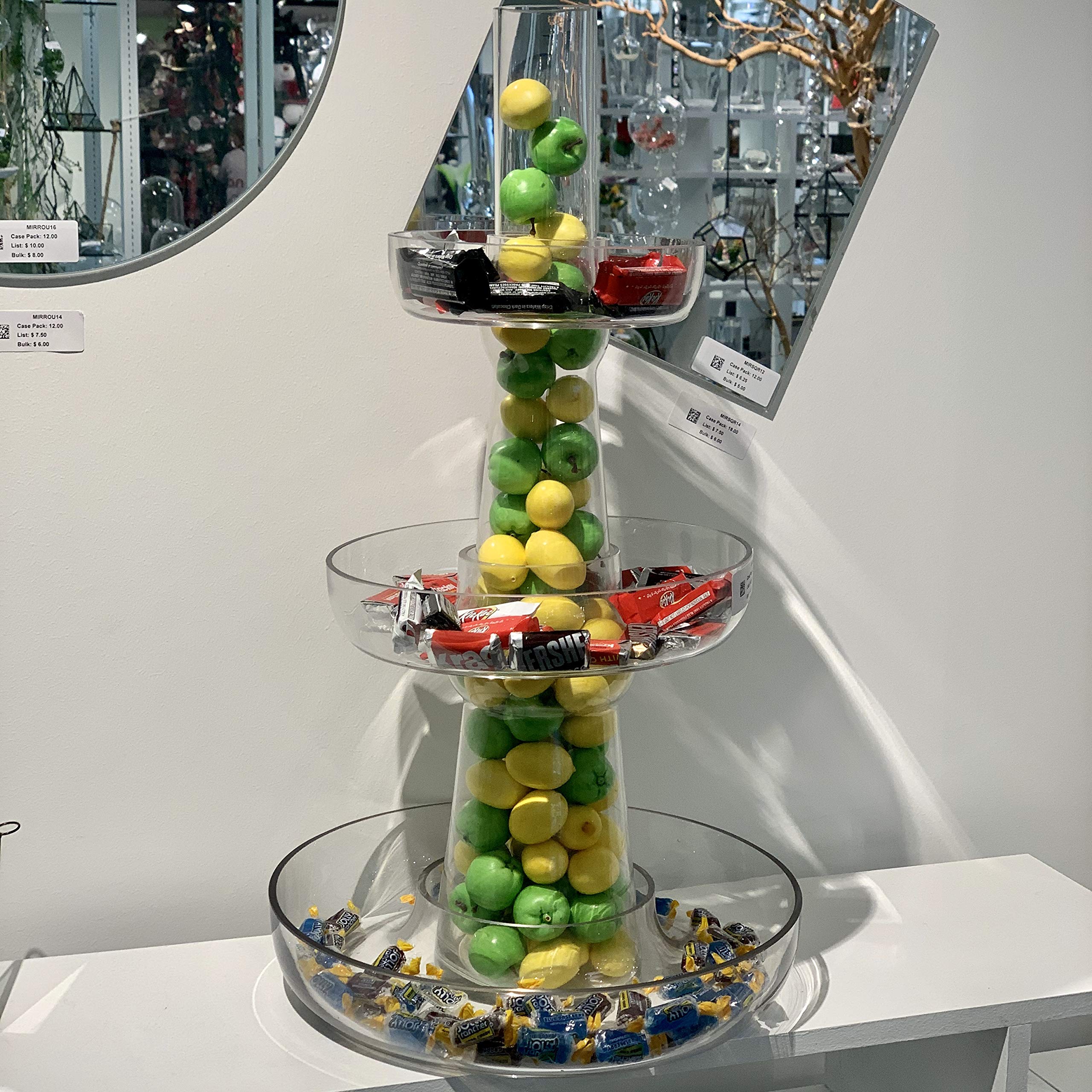 3-Tier Glass Fountain Vase - 13