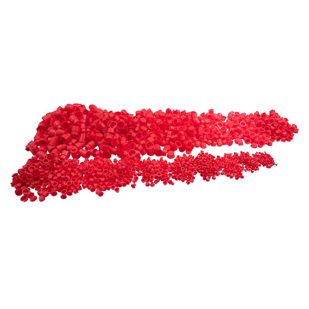 Brock 1700 Piece Caplug Assortment Pack - Rubber Grommets, Plugs & Caps for Automotive, Electrical & DIY Projects - Perfect for Wire Protection, Hole Covering & Cable Management