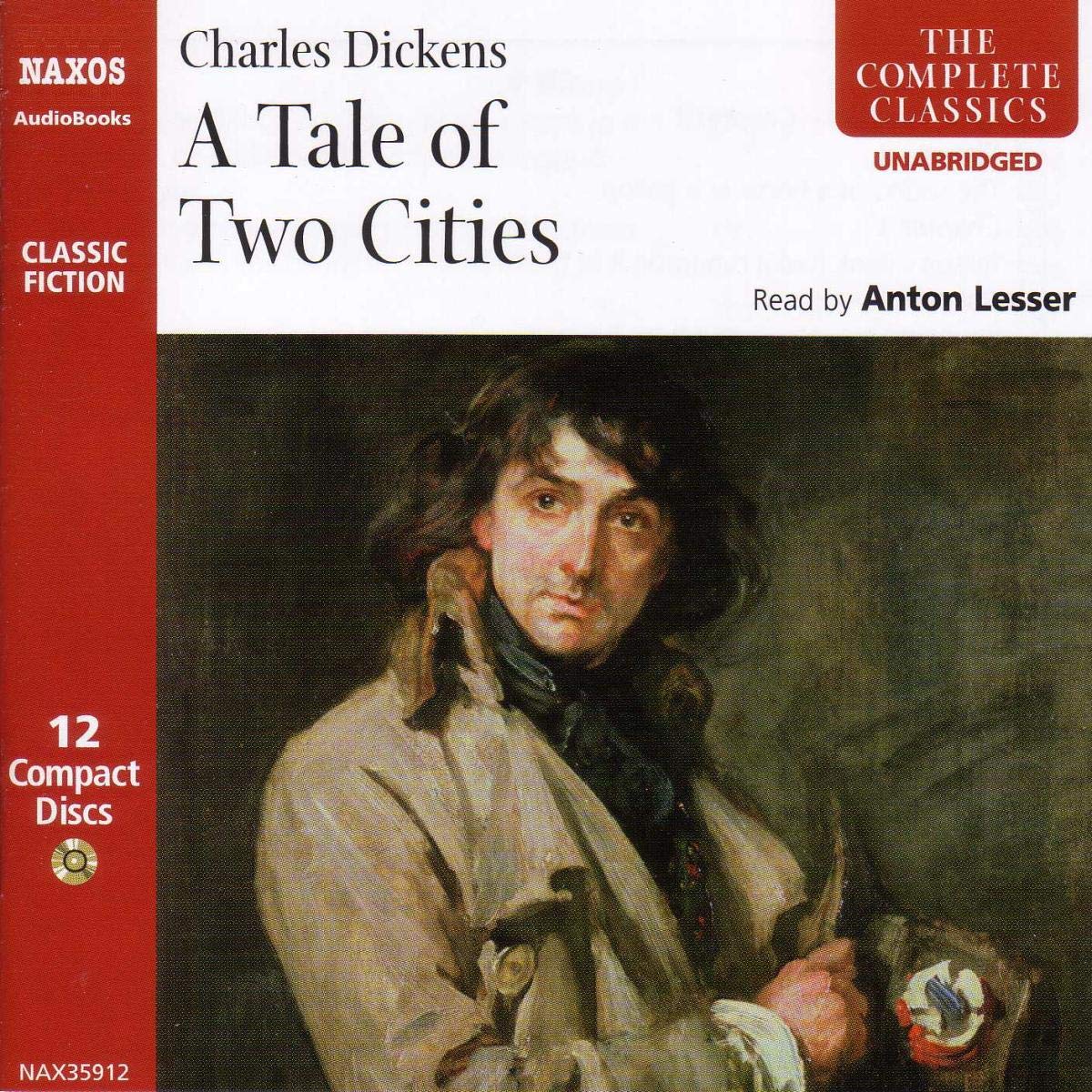 A Tale of Two Cities Audiobook by Naxos - Classic Charles Dickens Novel - Perfect for Commuting, Studying & Relaxation