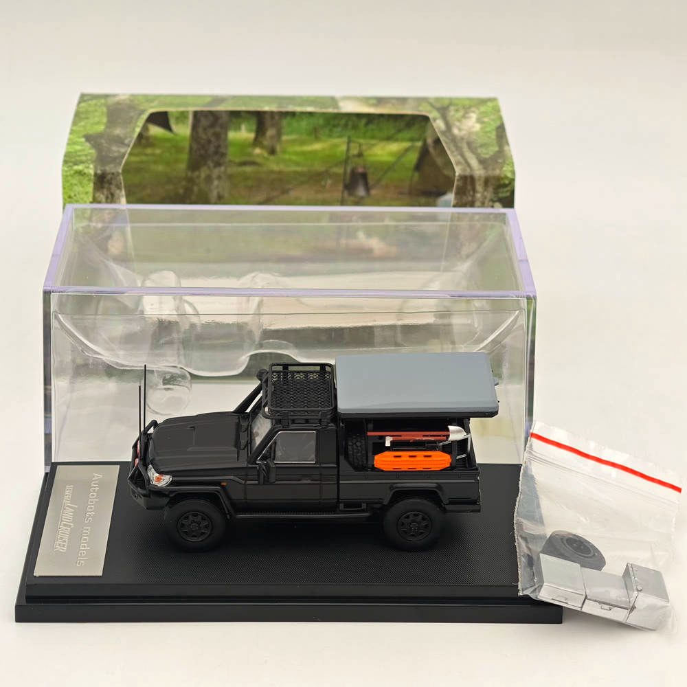 1/64 Toyota Land Cruiser LC79 Australian Style Modified Diecast Model Car - Collectible Miniature Toy for Hobbyists & Gifts (Perfect for Display, Car Enthusiasts Collections & Birthday Presents)