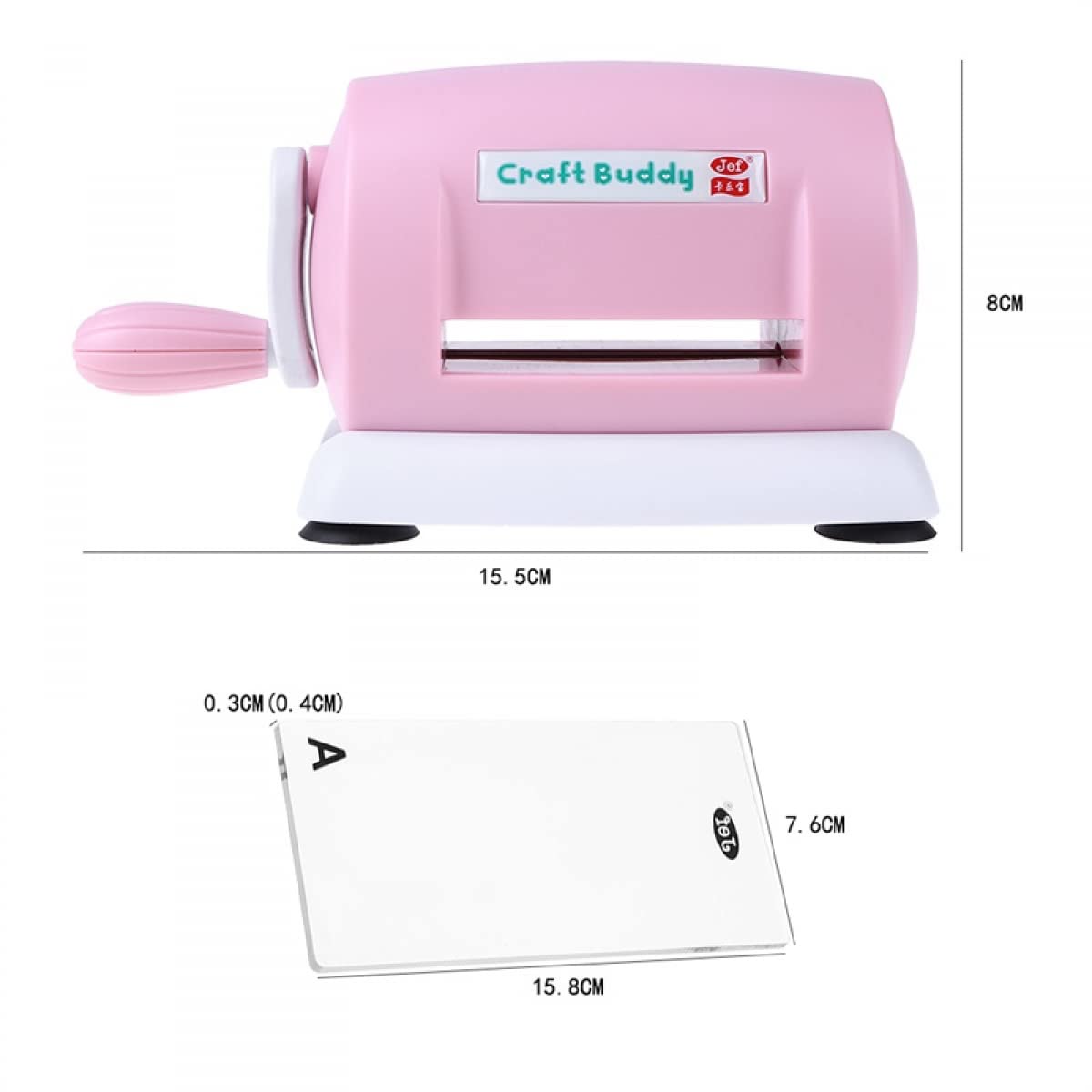 DIY Die Cutting & Embossing Machine for Paper Crafts - Scrapbooking, Card Making, Photo Albums & Decorative Projects - Portable Handheld Embosser & Die Cutter for Creative Crafting