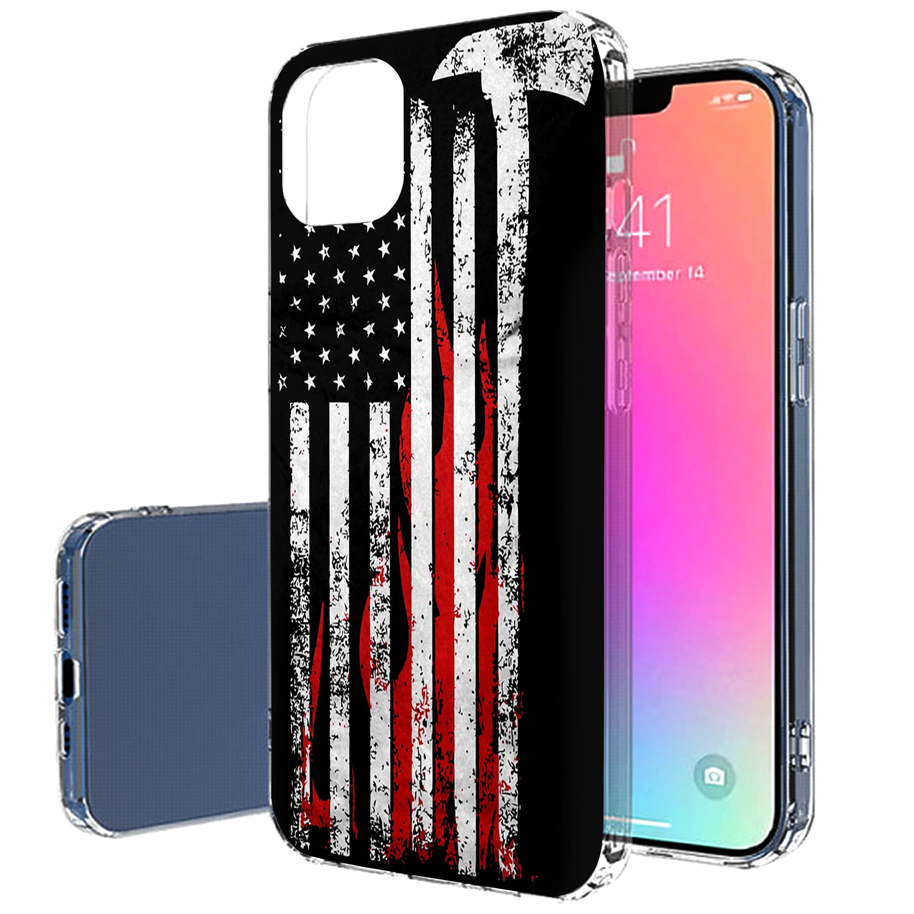 VIBECover Slim Protective Case for Apple iPhone 13 Pro Max - Shockproof Flexible TPU Cover with Enhanced Grip | Perfect for Outdoor Activities, Work & Everyday Use