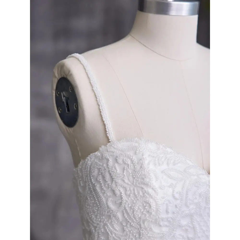 Rebecca Ingram Shoshanna Detachable Thin Straps Wedding Dress - Perfect for Bridal Gowns, Formal Events & Special Occasions