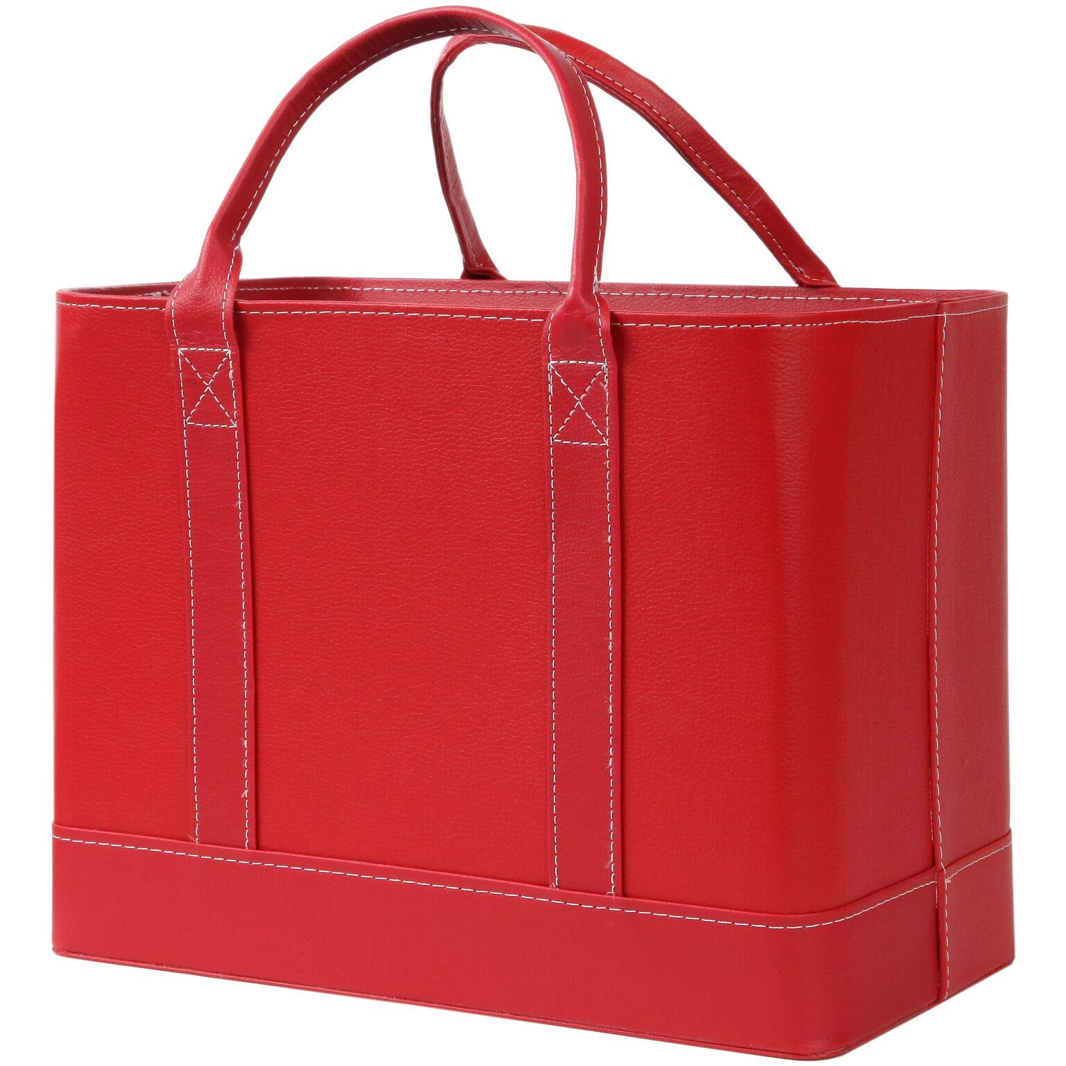 Stylish Red File Organizers - Premium Document Holders for Office & Home Organization - Perfect for Desks, Cabinets, and Storage Solutions
