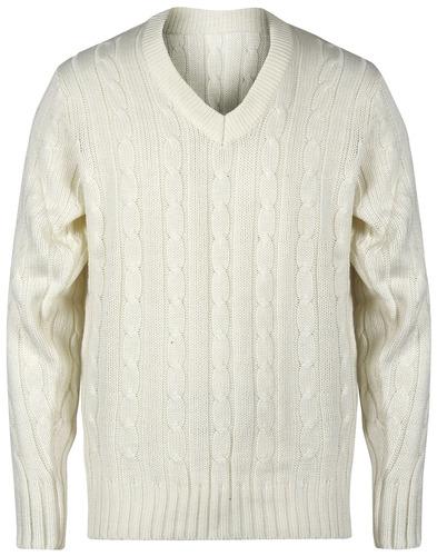 Gray Nicolls Men's Long Sleeve Sweater - Comfortable Cricket Pullover for Training & Casual Wear