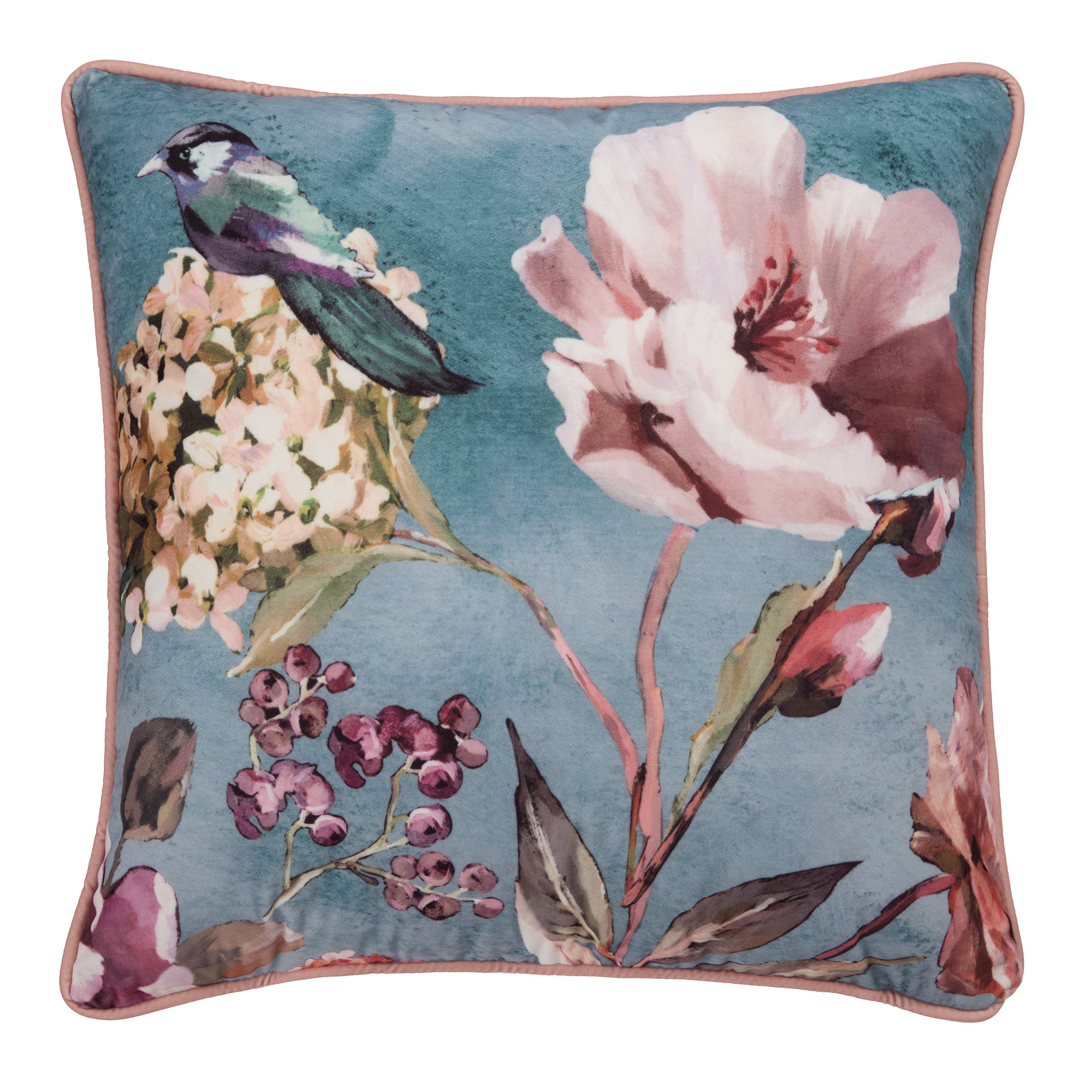 Appletree Heritage Portia Cushion - Multi-Color Decorative Throw Pillow for Sofa, Bed & Home Decor | Soft & Comfortable Accent Pillow for Living Room, Bedroom & Nursery