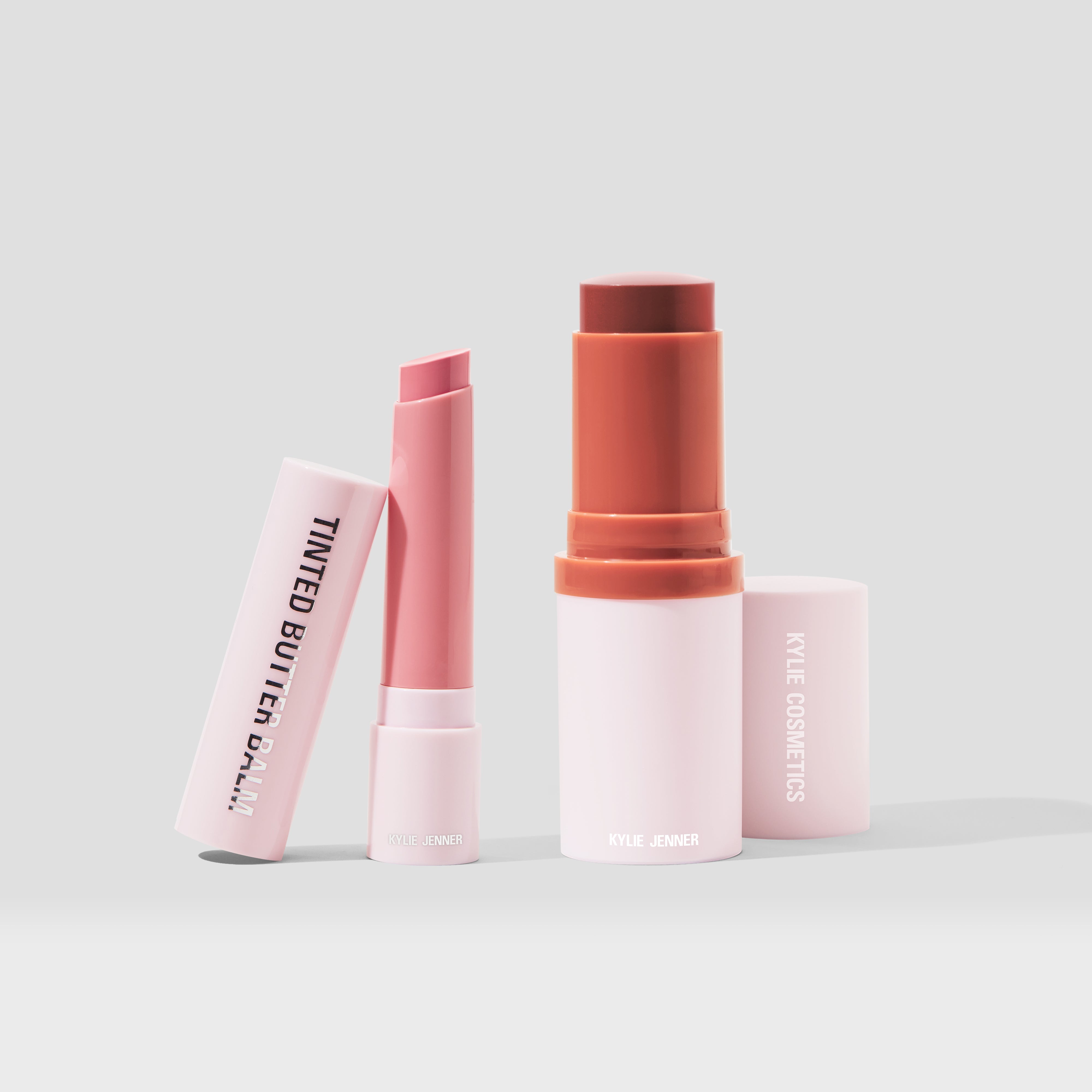 Long-Lasting Powder Blush Stick & Hydrating Tinted Butter Balm Duo - Natural Cheek & Lip Color for Flawless Makeup - Perfect for Everyday Wear & On-the-Go Touch Ups