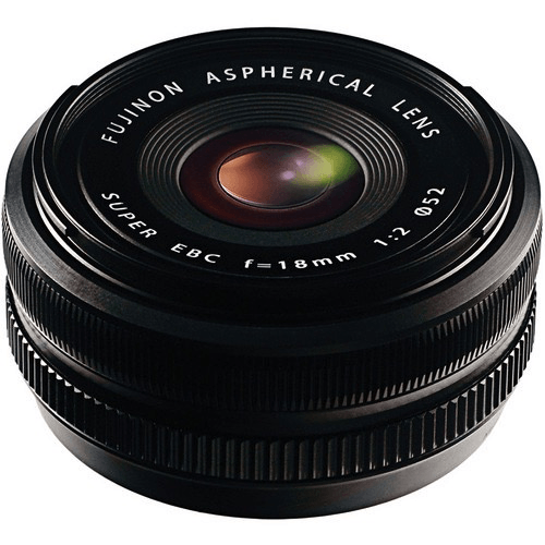 Fujinon XF 18mm f/2 R Wide-Angle Prime Lens for Fujifilm X-Mount Cameras - Perfect for Street Photography, Landscapes & Travel