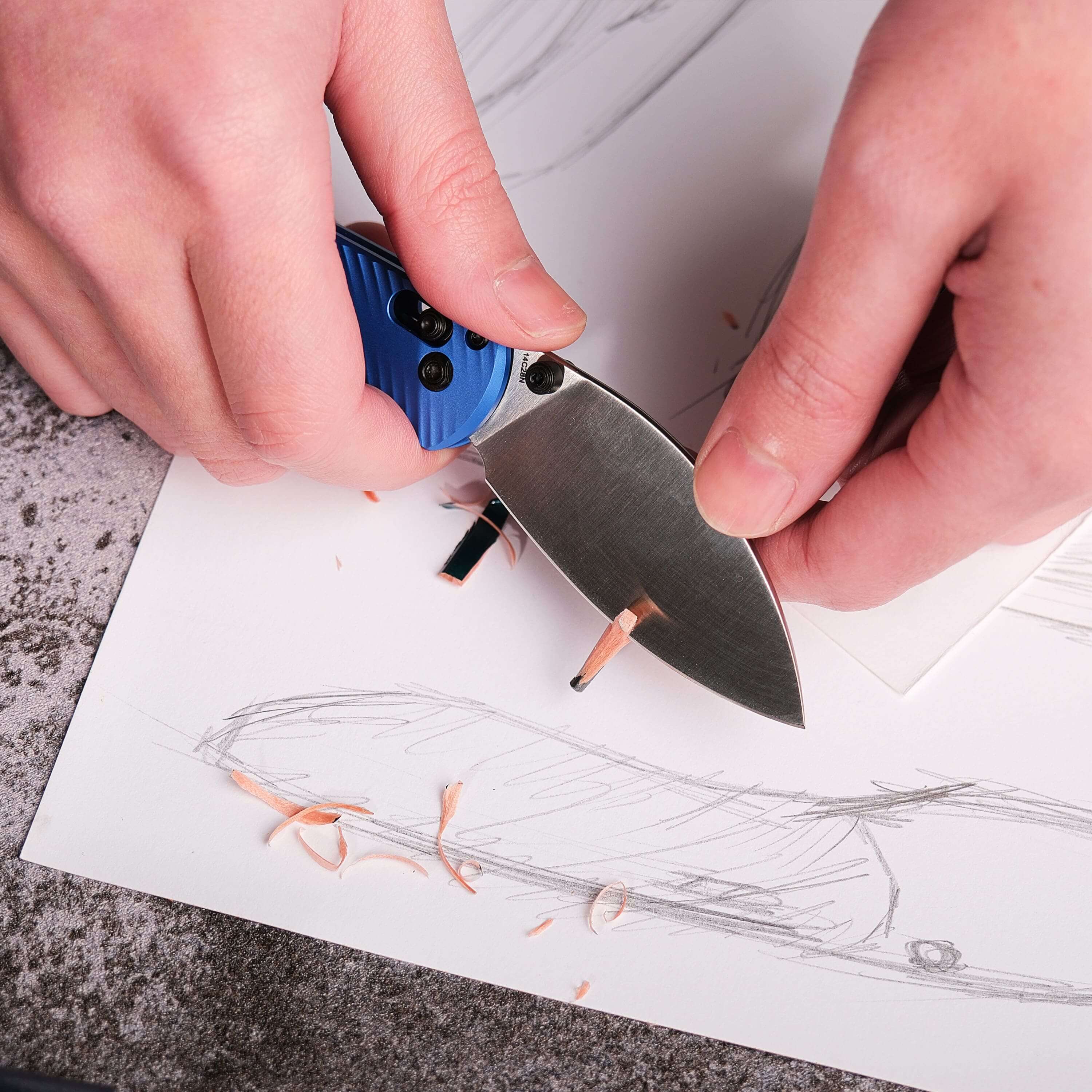 Mini Nightshade Crossbar Lock Knife - 2.6