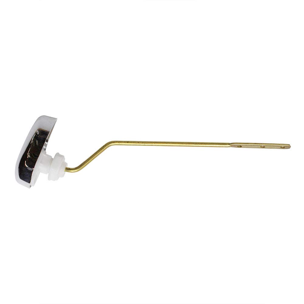 Eljer Toilet Tank Trip Lever Round Style in Chrome - Durable Replacement Part for Smooth Flushing | Perfect for Bathroom Renovations & Plumbing Repairs