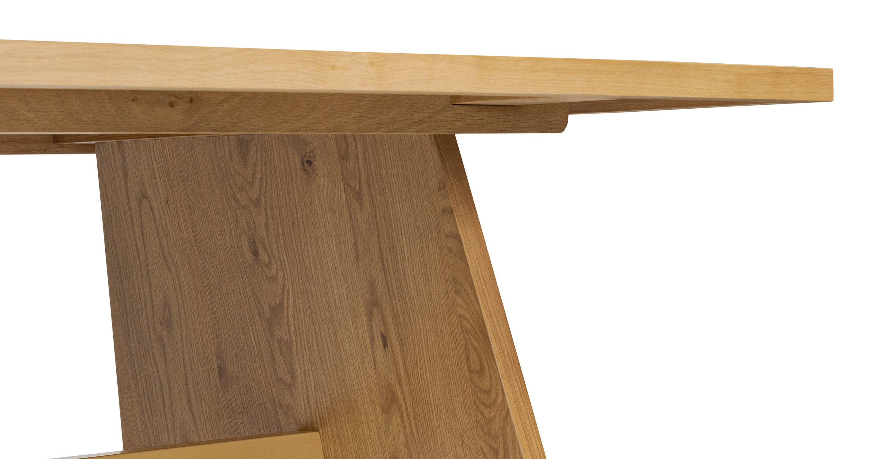 Reims 86.5 Inch Modern Dining Table - Solid Wood Kitchen Table for 6-8 People - Perfect for Family Dinners & Entertaining Guests