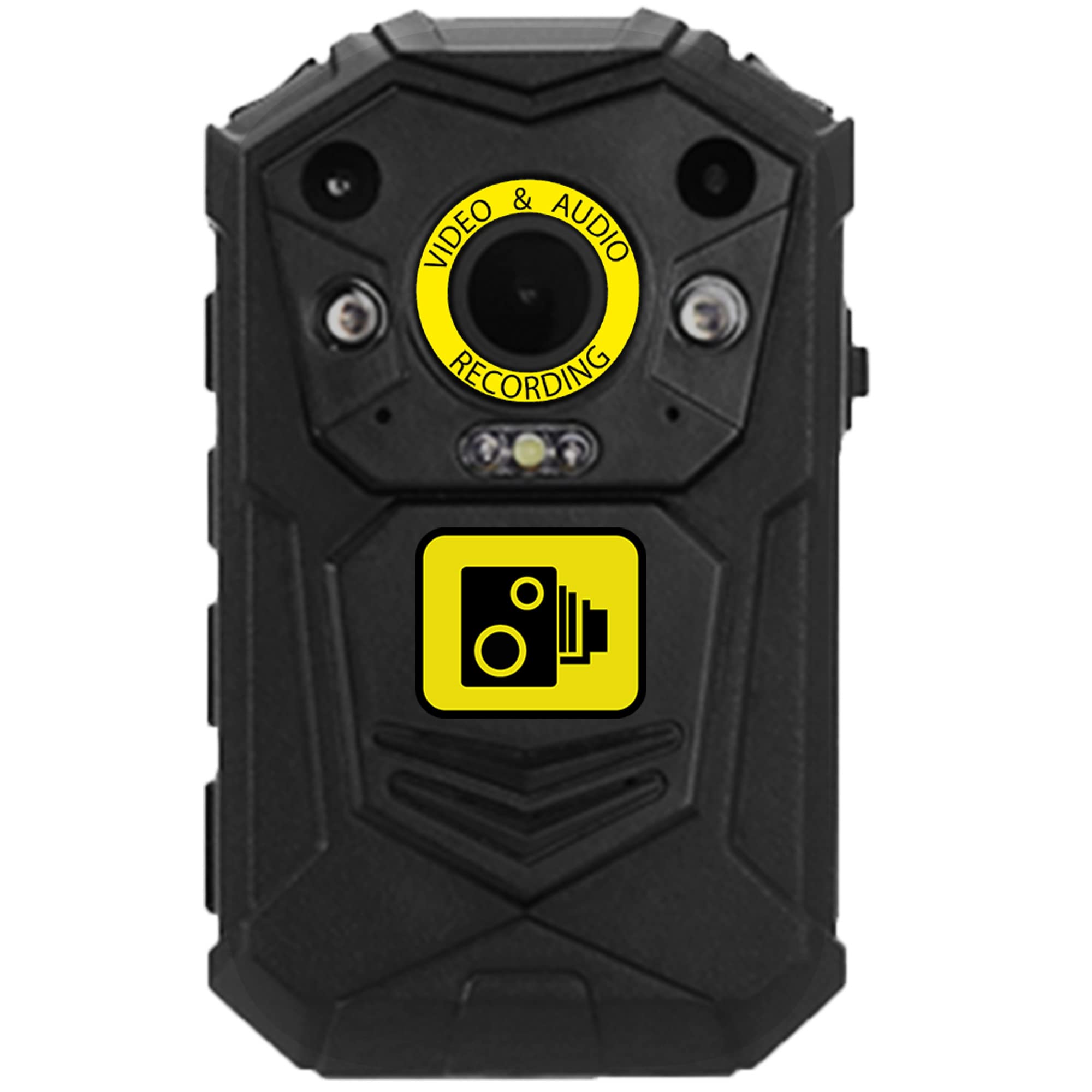 Recall Stealth 64GB Wearable Body Camera with Accessories - HD Recording, Night Vision for Security Guards, Bouncers, Law Enforcement & Personal Safety | Ideal for Night Patrols, Crowd Control & Evidence Collection