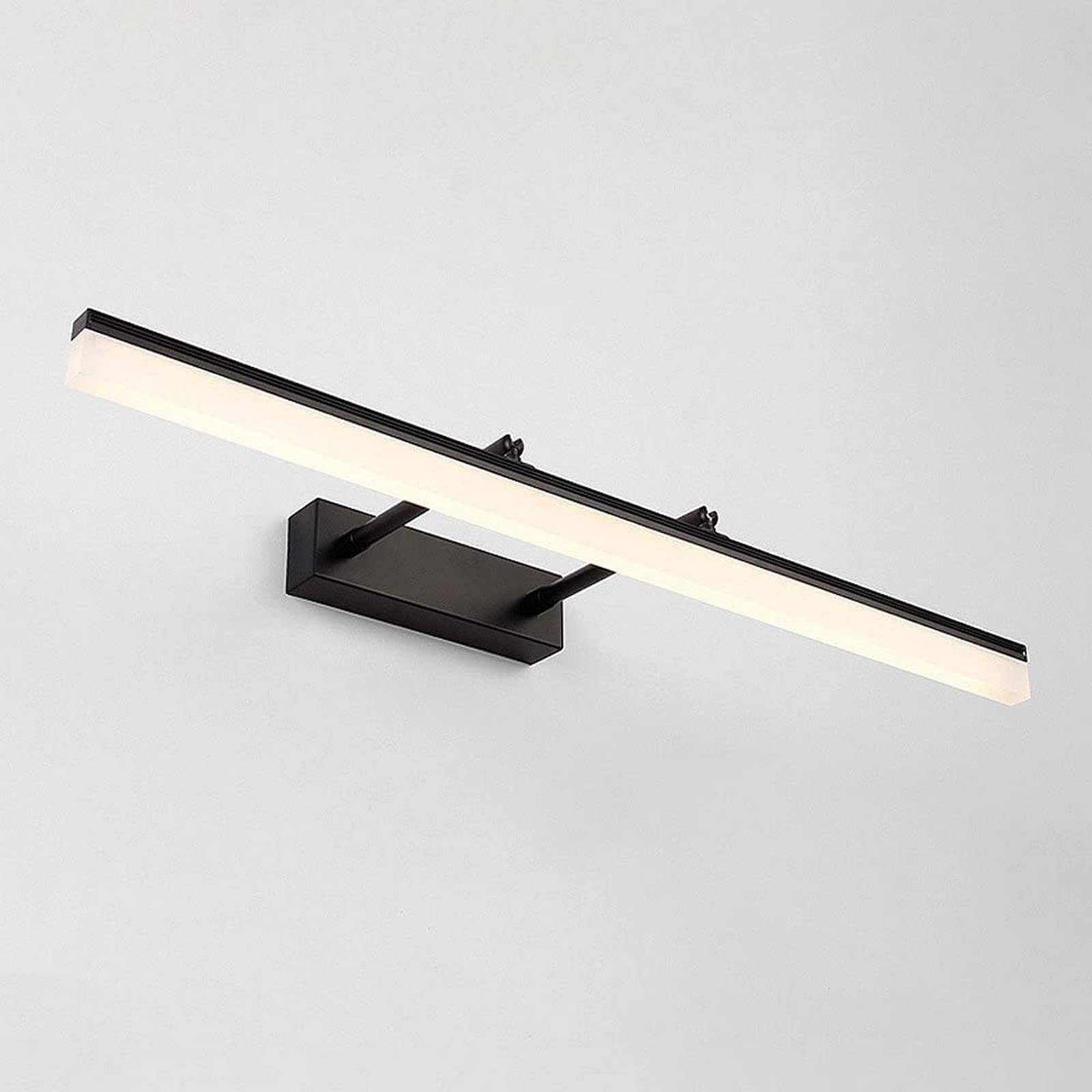 Modern LED Vanity Mirror Light - Adjustable Bathroom Wall Sconce Lighting Fixture for Makeup Mirror Cabinet, Dimmable Front Lamp with Warm White Light - Perfect for Home Decor, Spa-like Bathroom & Dressing Room Lighting