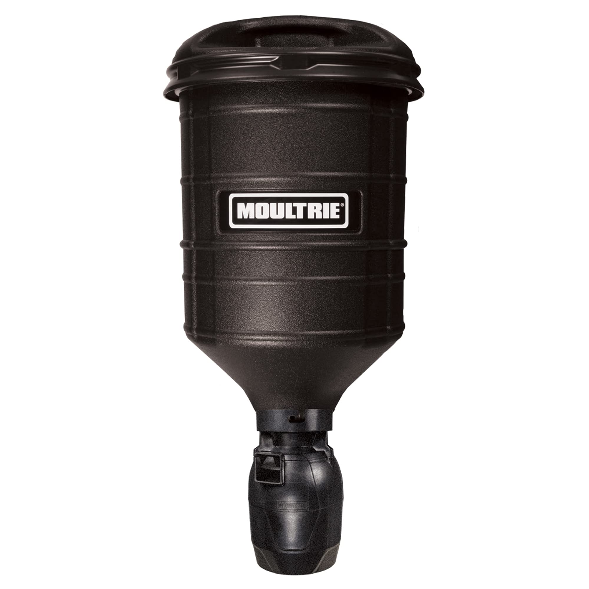 Moultrie 15 Gallon Directional Hanging Deer Feeder with 30-Degree Range & Easy Set Timer - Perfect for Hunting, Wildlife Observation, and Deer Attraction in Wooded Areas