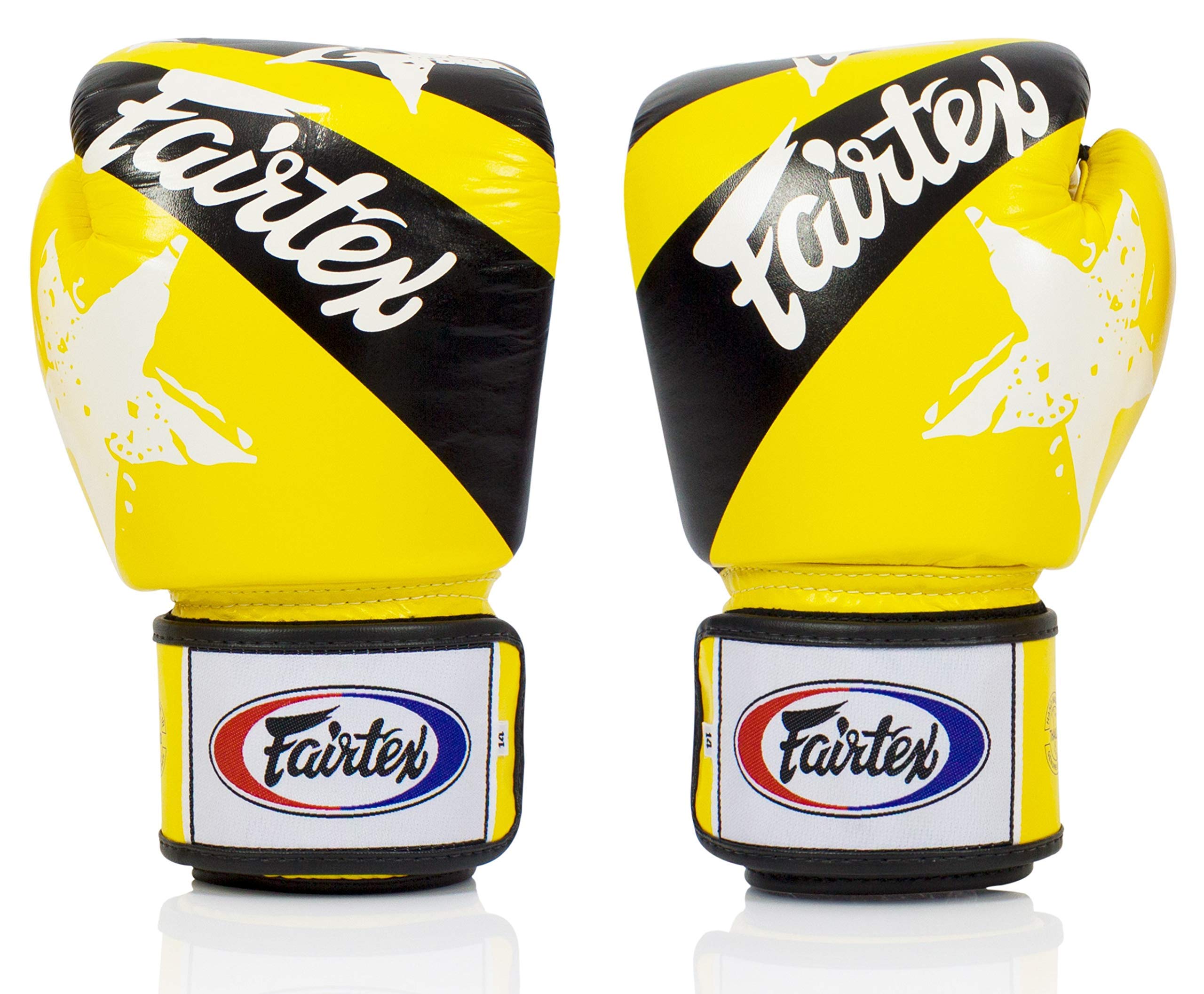 Fairtex BGV1 Muay Thai Boxing Gloves for Men, Women & Kids - Premium MMA Training Sparring Gloves | Lightweight, Shock Absorbent for Martial Arts & Fitness Training | Ideal for Kickboxing, Bag Work & Competition