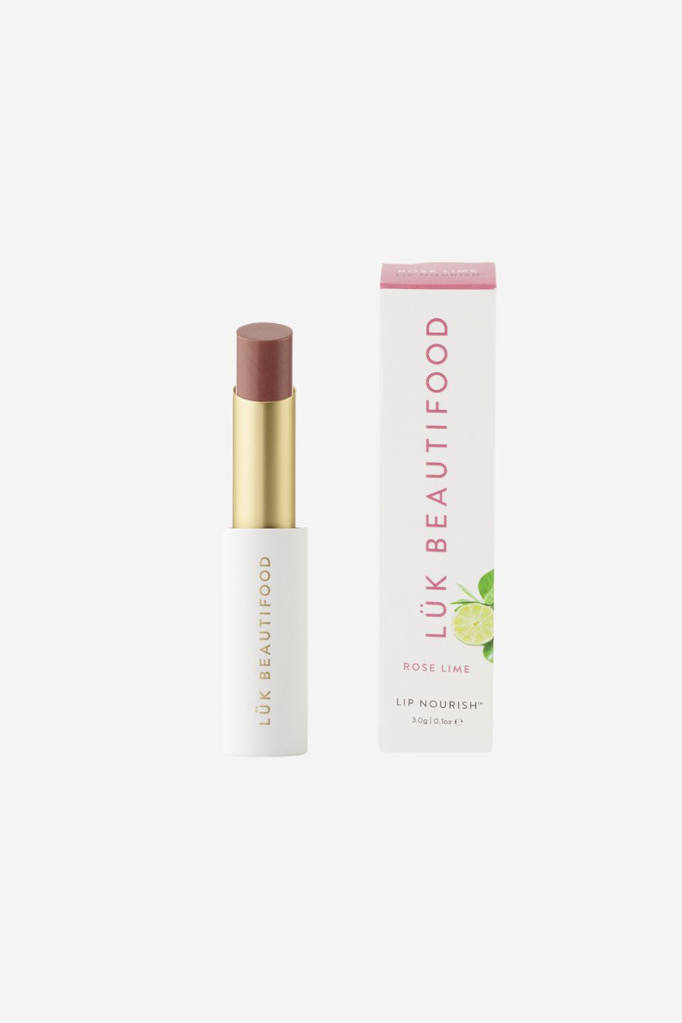 Natural Rose & Lime 3g Lip Balm - Hydrating & Nourishing Lip Care for Dry, Chapped Lips - Perfect for Daily Use, Travel & Outdoor Activities