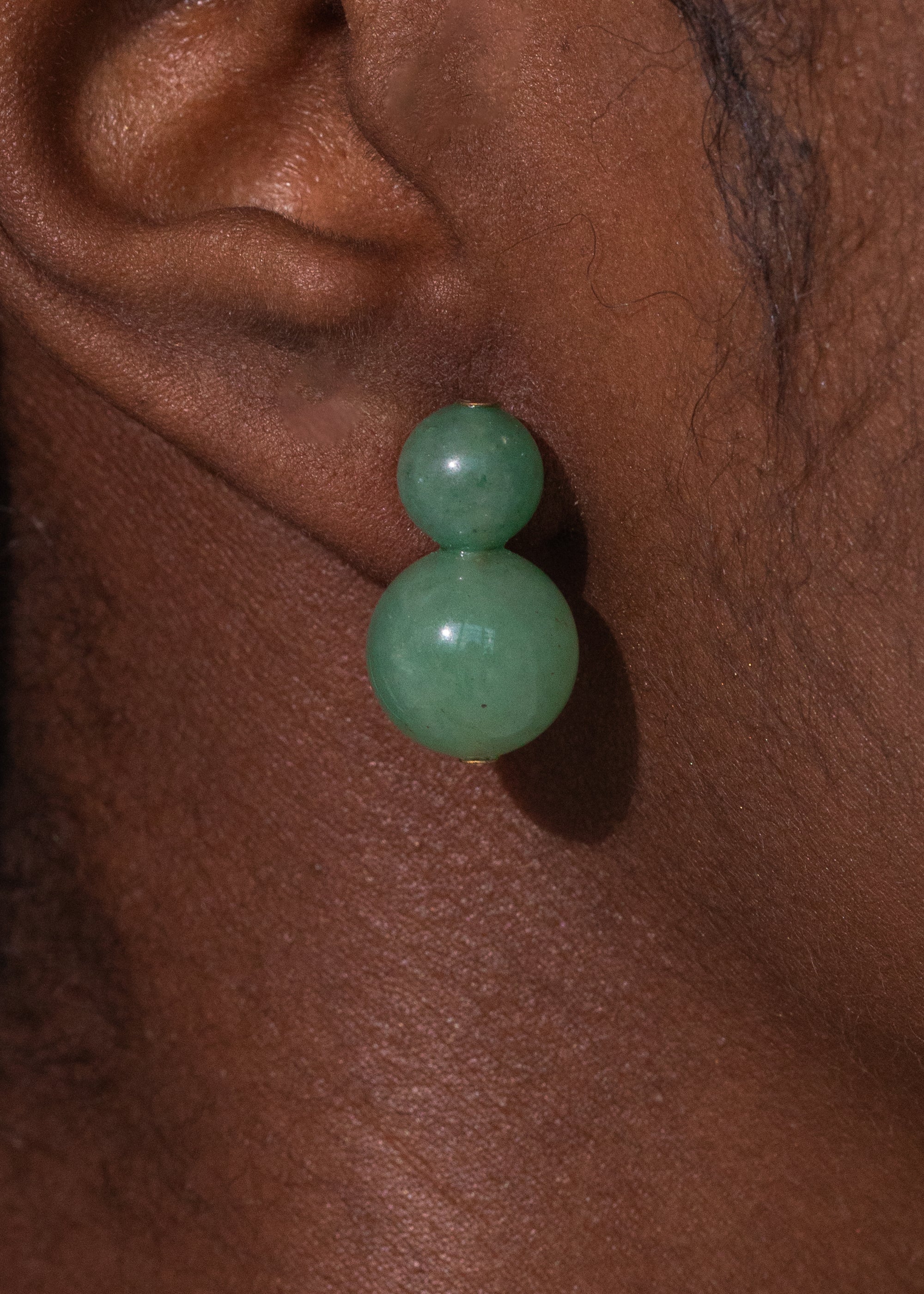 Aventurine Cara Earrings – Elegant Green Stone Dangle Earrings for Women | Perfect for Parties, Weddings & Everyday Wear