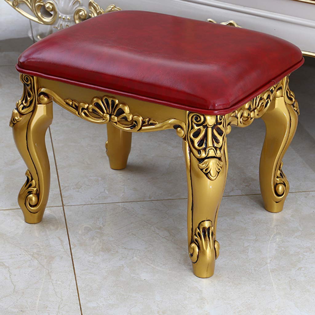zyifan Vanity Stool with Cushion - Adjustable Makeup Stool & Dressing Bench with Sturdy ABS Legs, Elegant Piano Seat for Bedroom - Easy Assembly - Perfect for Vanity Table, Dressing Room & Cosmetics Organization