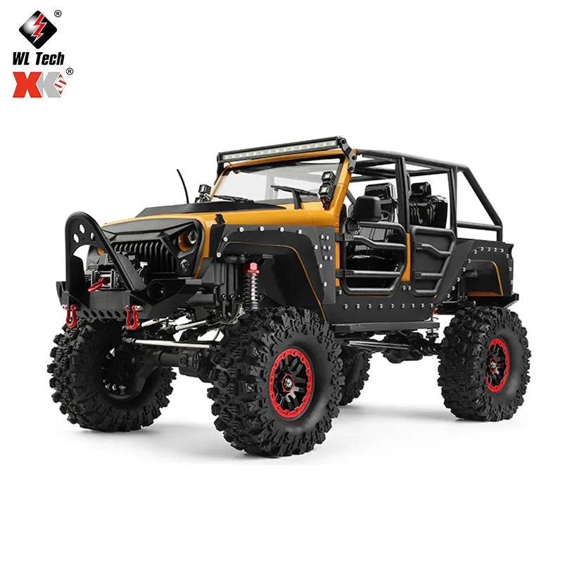 WLTOYS 104026 1/10 Scale 4WD RC Rock Crawler Off-Road Remote Control Car - Perfect for Outdoor Adventure, Rock Climbing & Trail Crawling