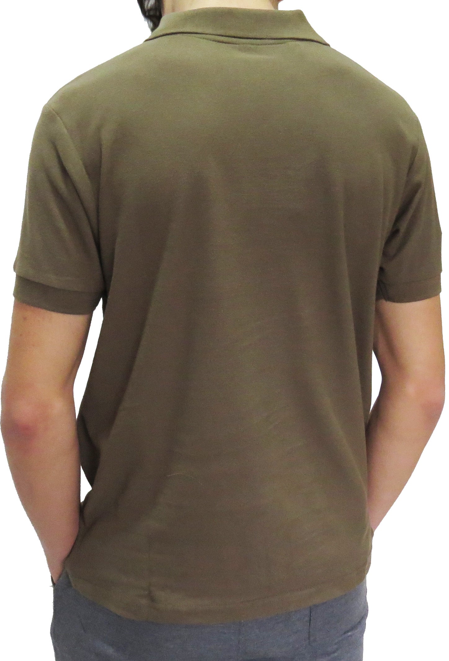 Men's Enfari Short Sleeve Basic Pique Polo Shirt - Comfortable Casual Wear for Work, Golf & Everyday Outfits