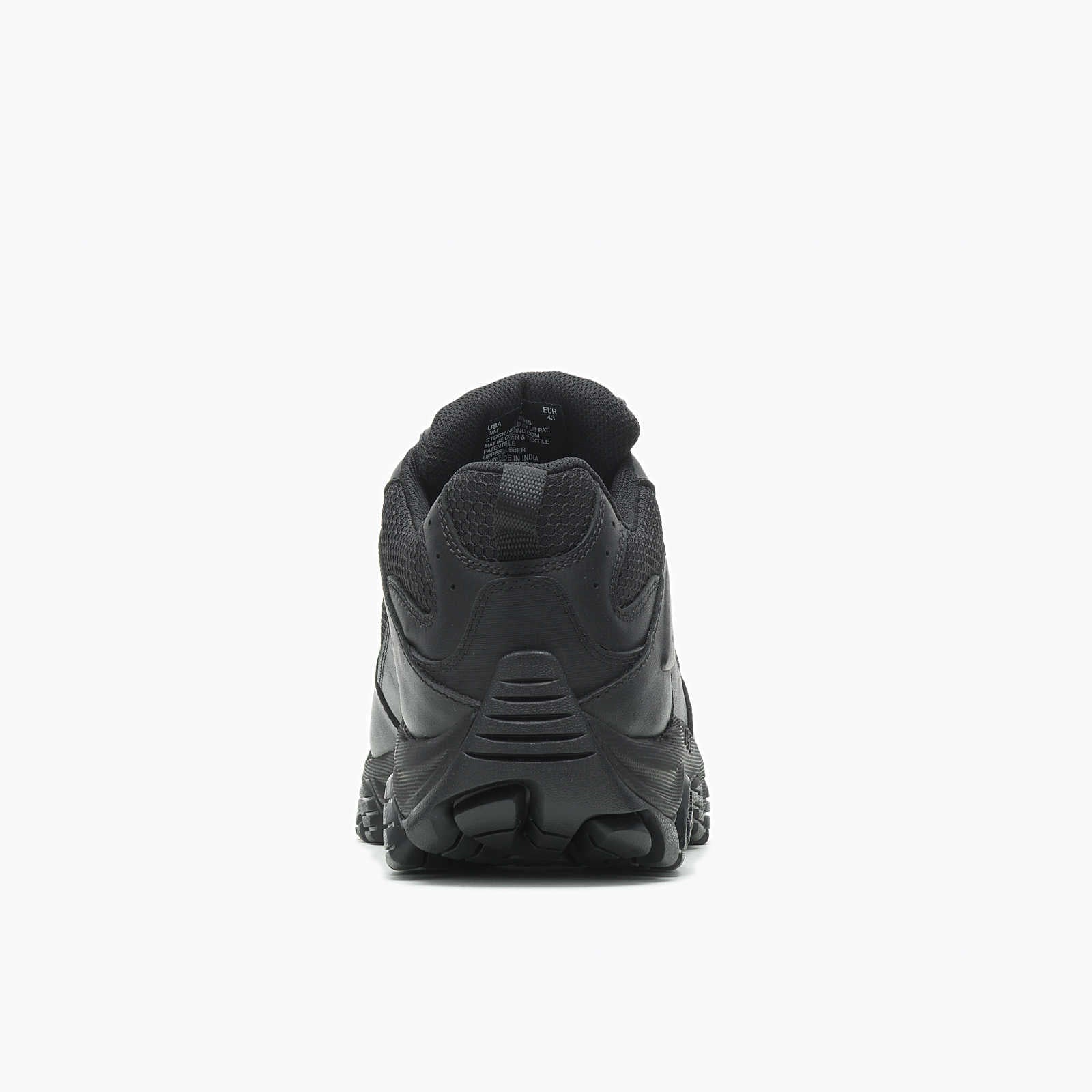 Moab 3 Response Men's Tactical Work Shoes - Durable & Comfortable Tactical Boots for Outdoor, Hiking & Work | Black Tactical Footwear for Security, Construction & Military Use