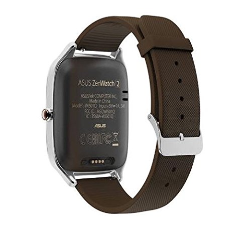 ASUS ZenWatch 2 WI501Q Smartwatch - Gunmetal WI501Q-2J-GB2 | Android Wear OS, Fitness Tracker, Bluetooth Smart Watch for Men & Women | Perfect for Workouts, Office & Everyday Use