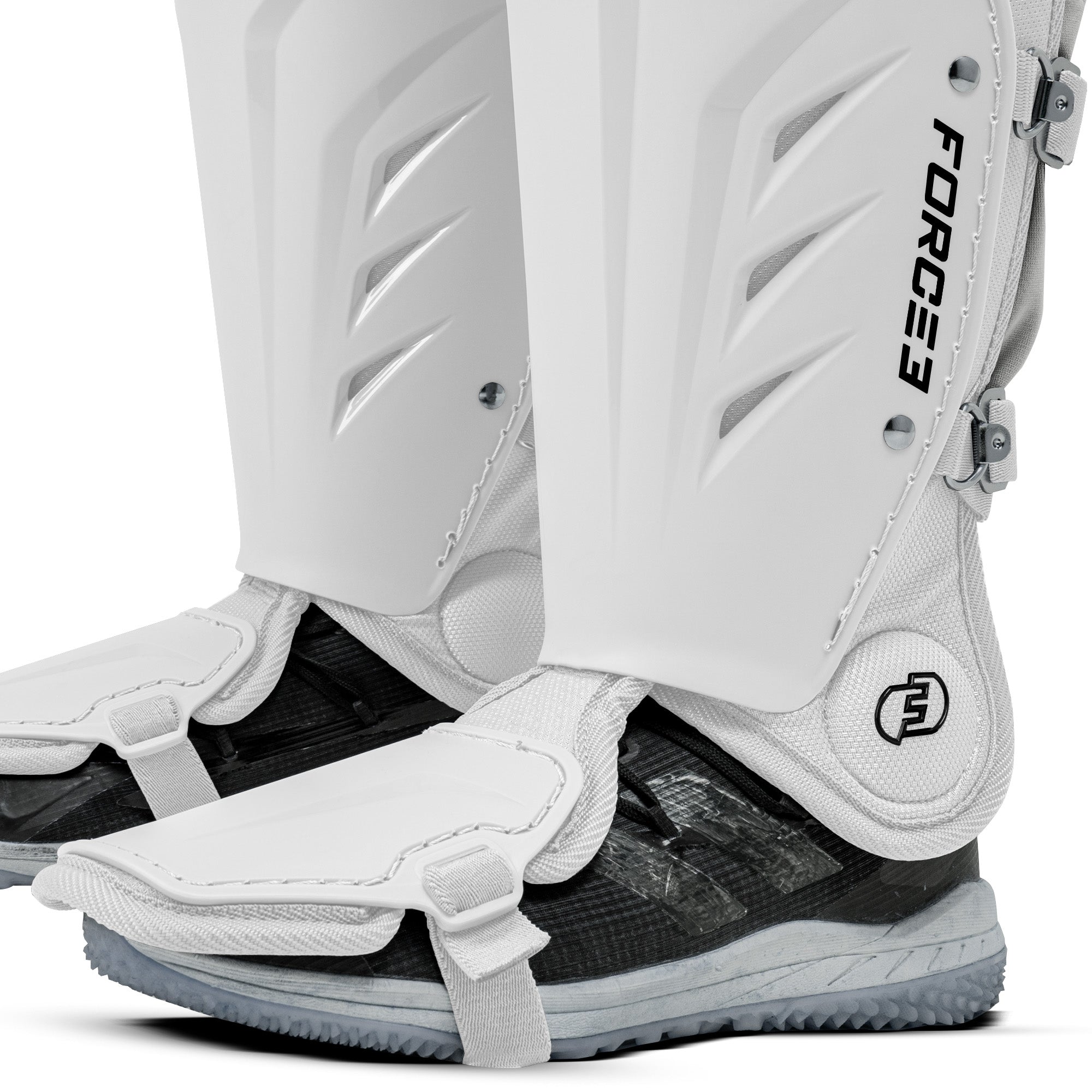 FORCE3 XS3® Pro Leg Guards for Adults - Baseball & Softball Protective Gear - Perfect for Catchers, Umpires & Players