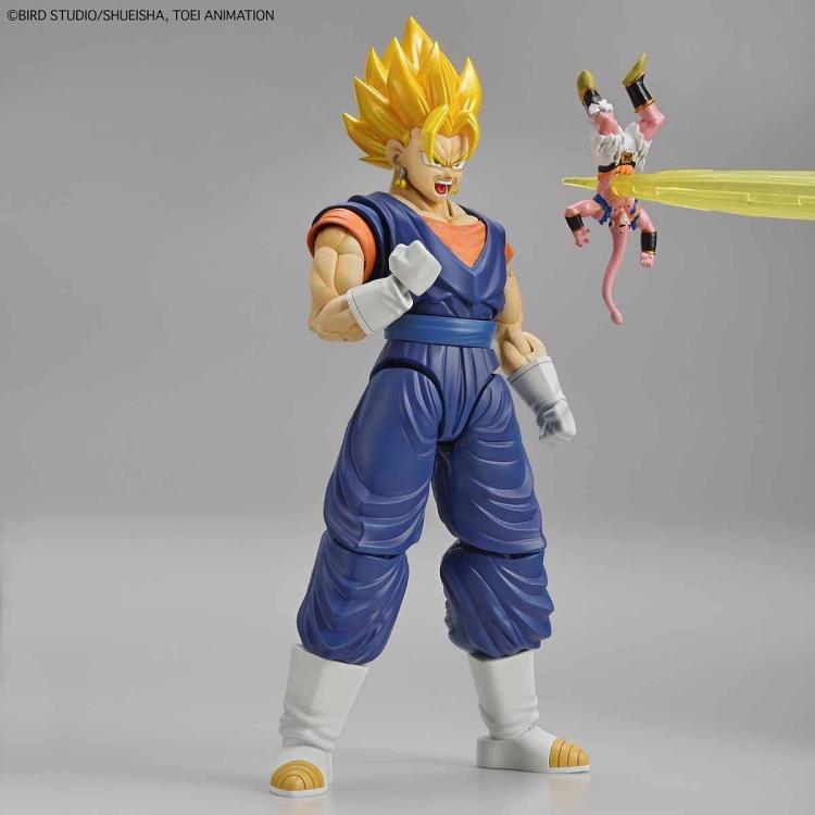 Figure Rise Standard Dragon Ball Z Super Saiyan Vegito Plastic Model Kit - Build Your Own DBZ Action Figure for Collectors & Anime Fans