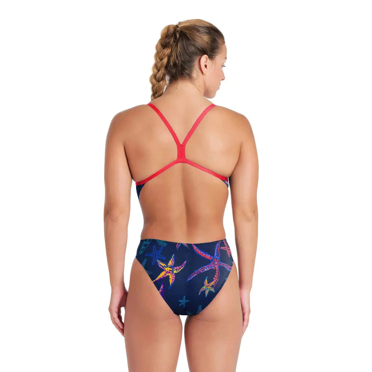 Arena Lydia Jacoby Collection Starfish Challenge Back Swimsuit - High Performance Competition Swimwear for Women - Perfect for Pool Training, Swim Meets & Water Sports