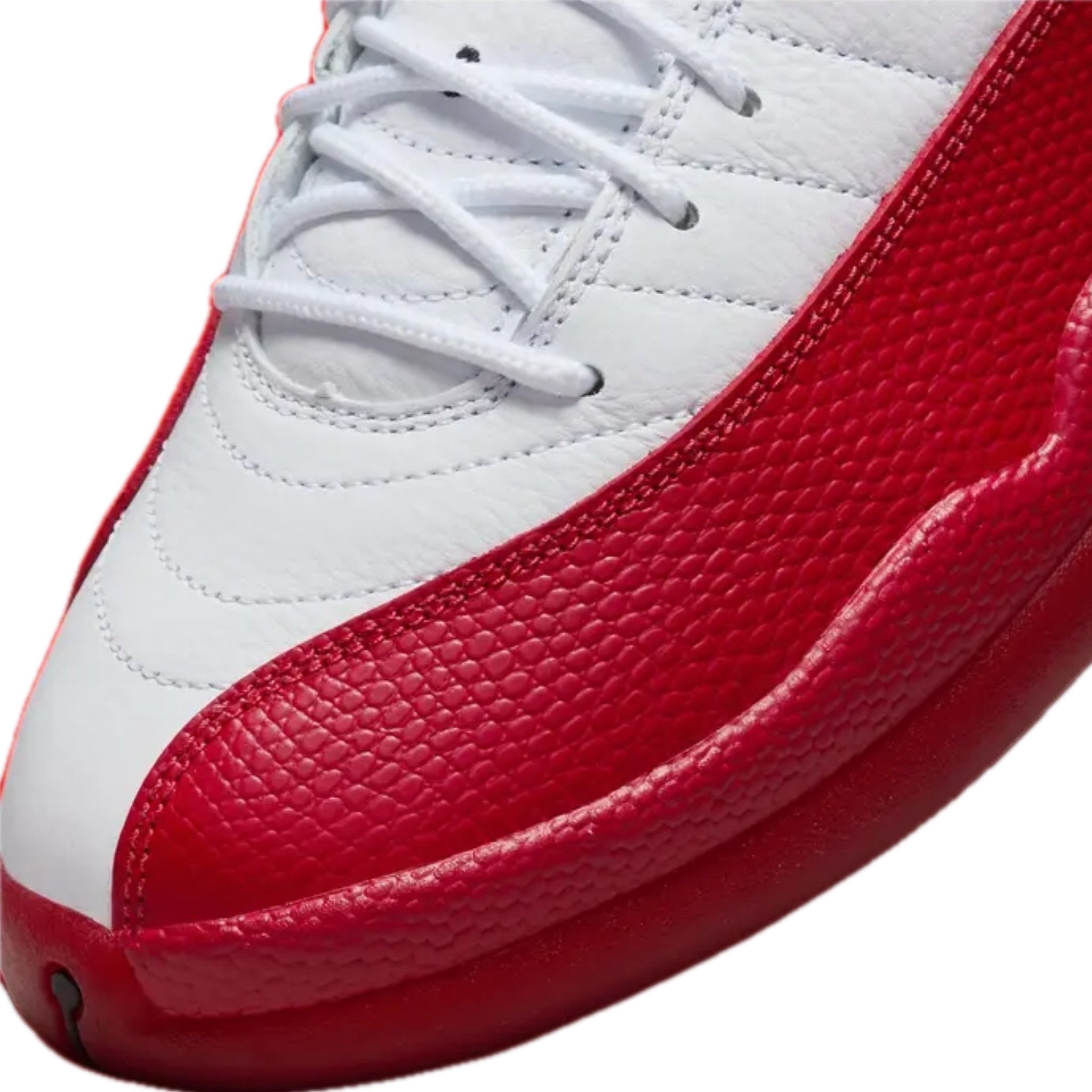 Air Jordan 12 Retro Men's Basketball Shoes - Cherry White Black Varsity Red Colorway | Classic Sneakers for Streetwear, Sports & Casual Outfits