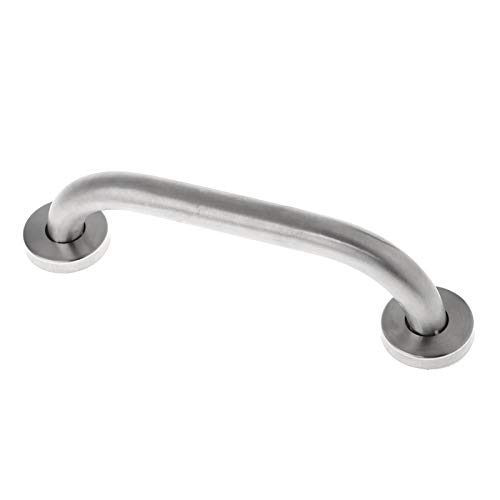 Stainless Steel Bathroom Handrail - 20cm Shower Grab Bar for Safety Support, Wall Mounted Towel Rail - Perfect for Elderly & Disabled Bathroom Safety
